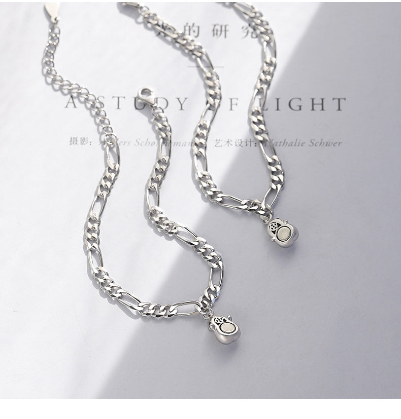 Bracelet magnétique à la mode pour une paire d'amoureux