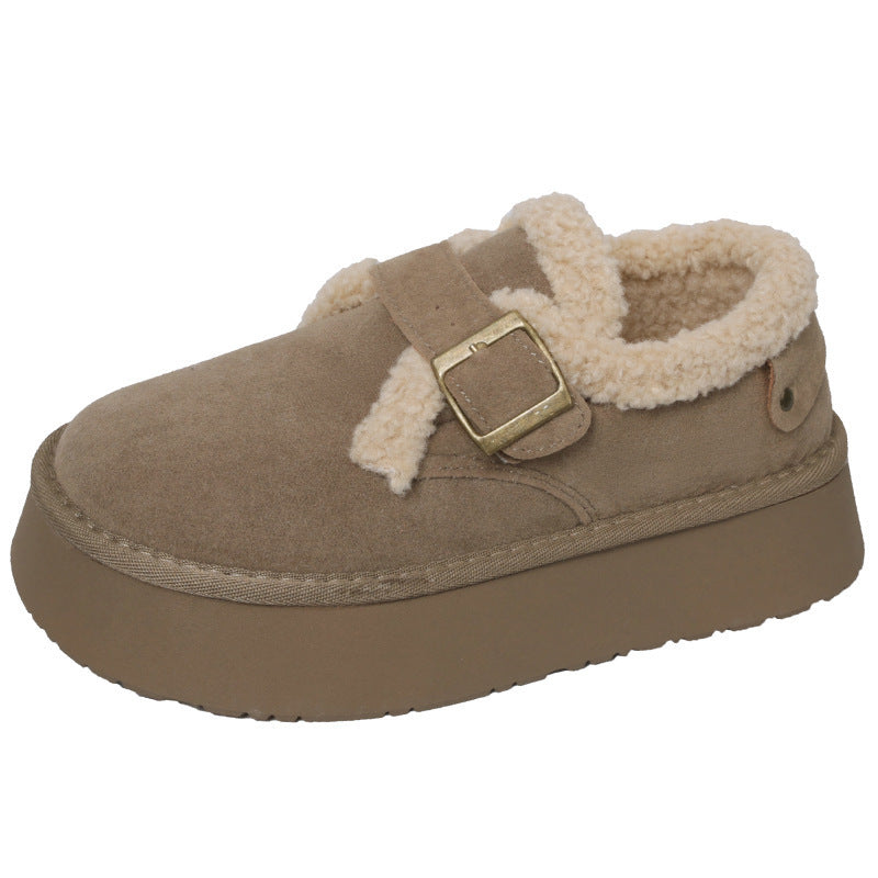 Non-slip Warm Raise The Bottom Snow Boots