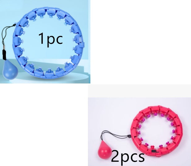 Mujer perezosa con abdomen y cintura Pérdida de peso y fitness inteligente