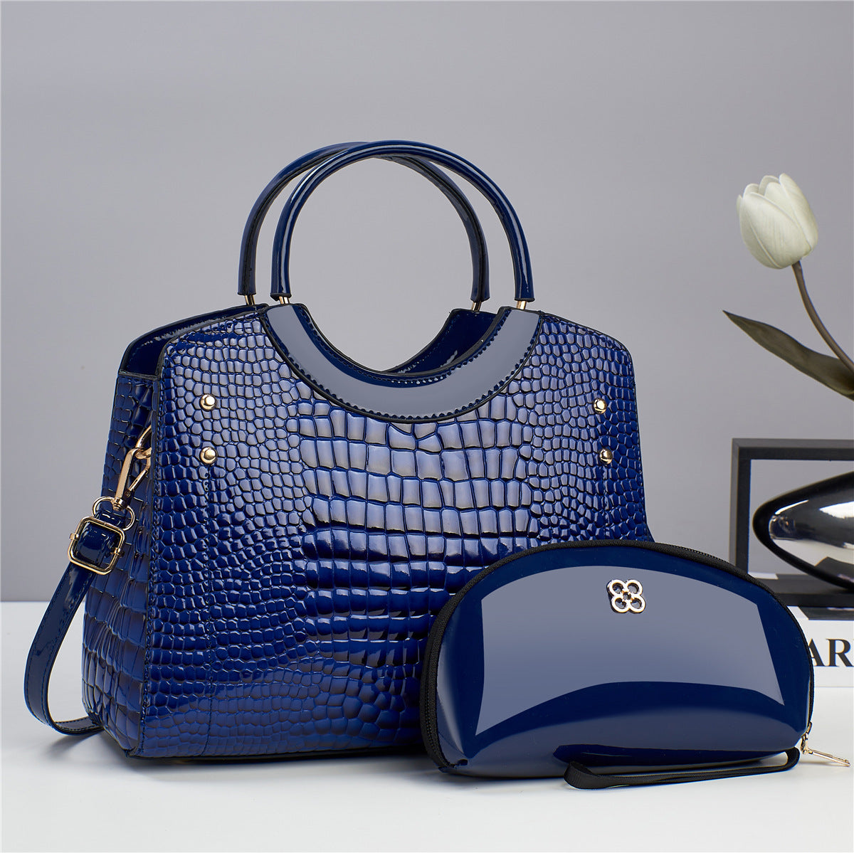 Sac à bandoulière tendance pour enfants et mères, sac à bandoulière texturé pour personnes d'âge moyen