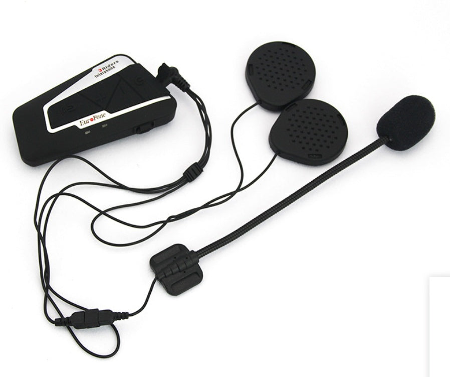 HEROBIKER 1200M Bluetooth Interphone Moto casque Interphone casque étanche sans fil Bluetooth Moto casque Interphone