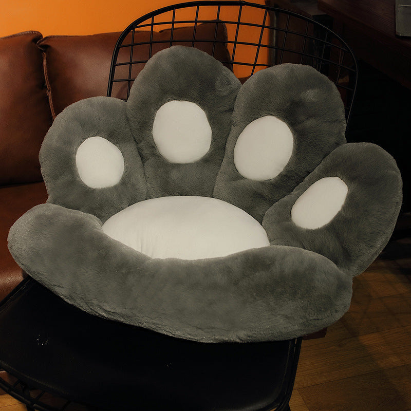 Cojín Súper lindo de la almohada de la pata del oso de la pata del gato