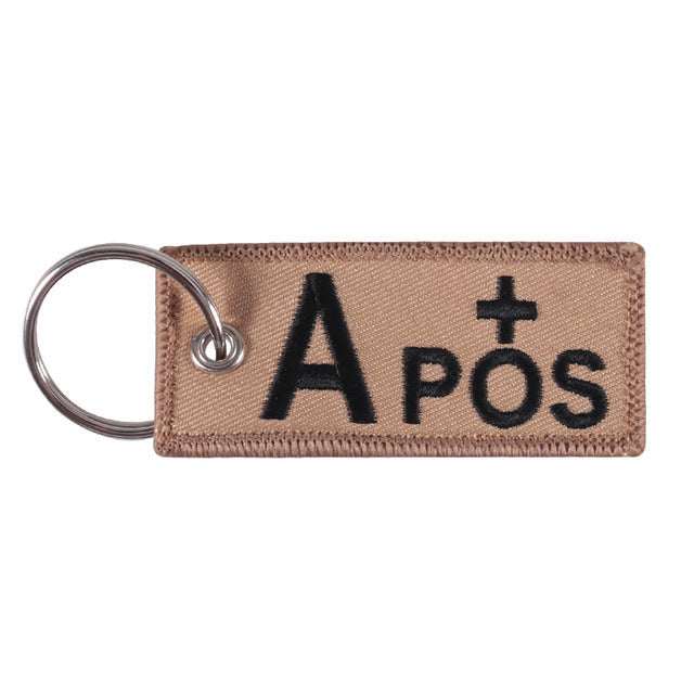 Blood Type A B O Blood Type Keychain Lanyard