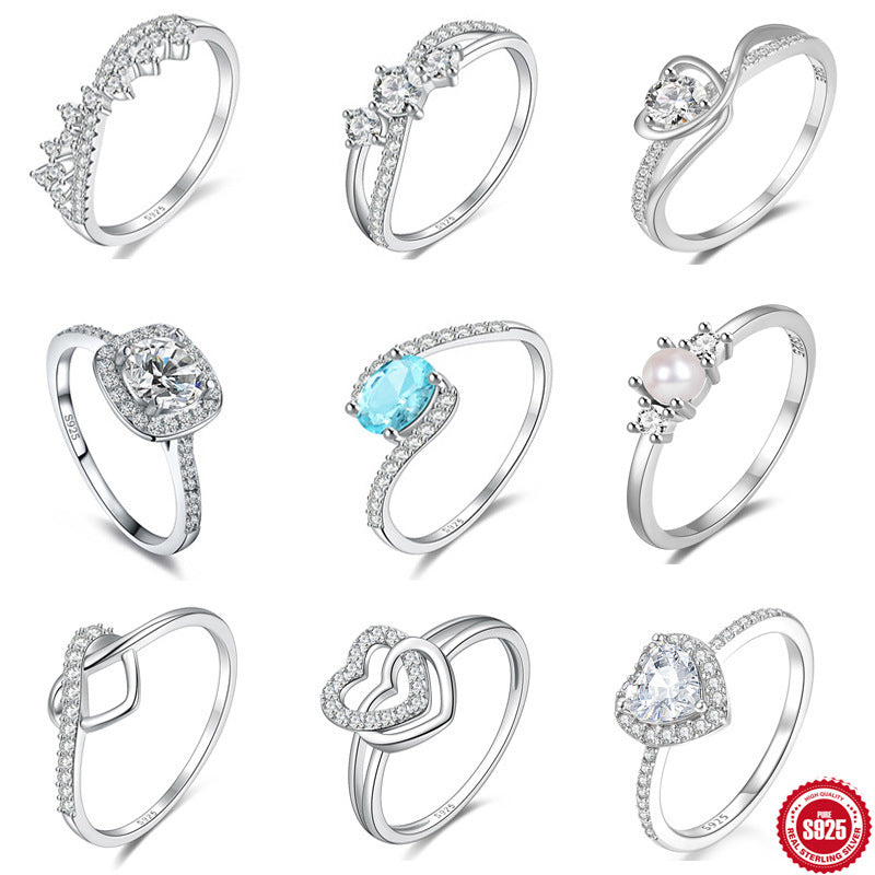 Women's Gift S925 Sterling Silver Ring