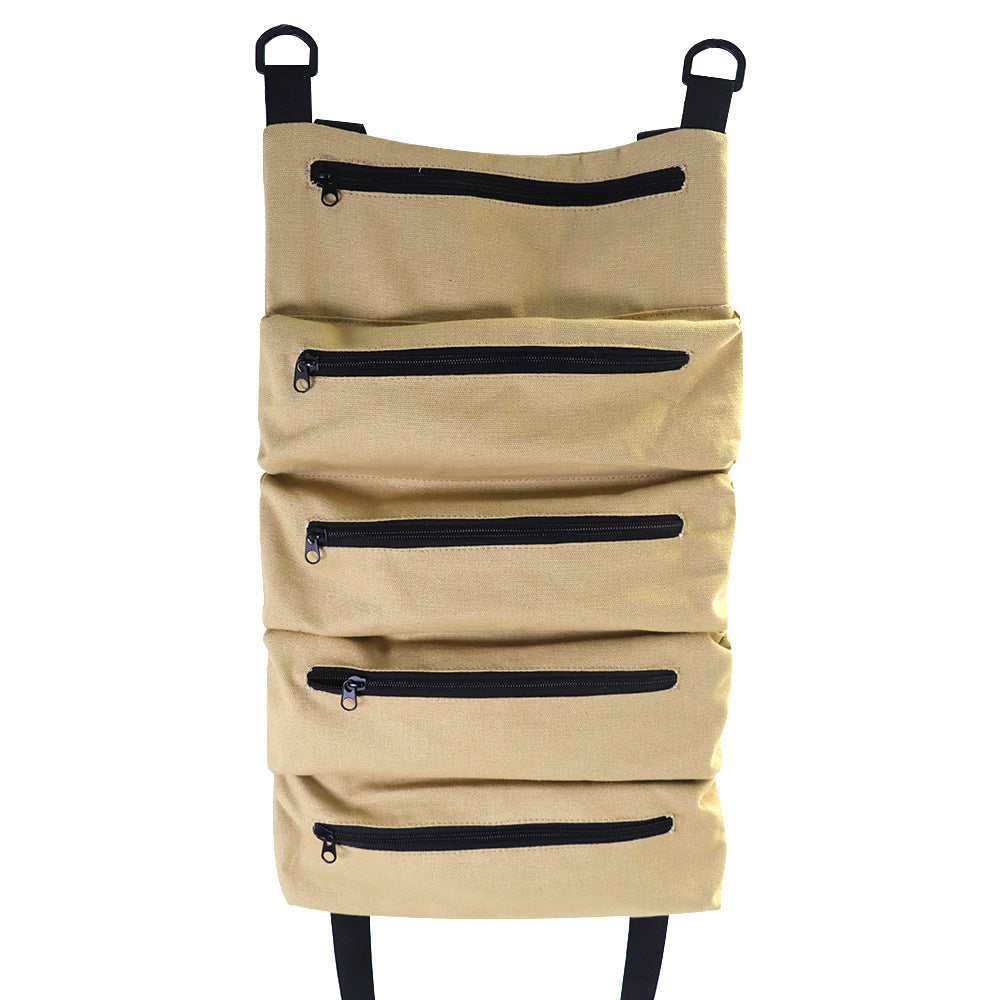 Rollo de herramientas Super Roll, bolsa de herramientas enrollable multiusos, rollo de llaves