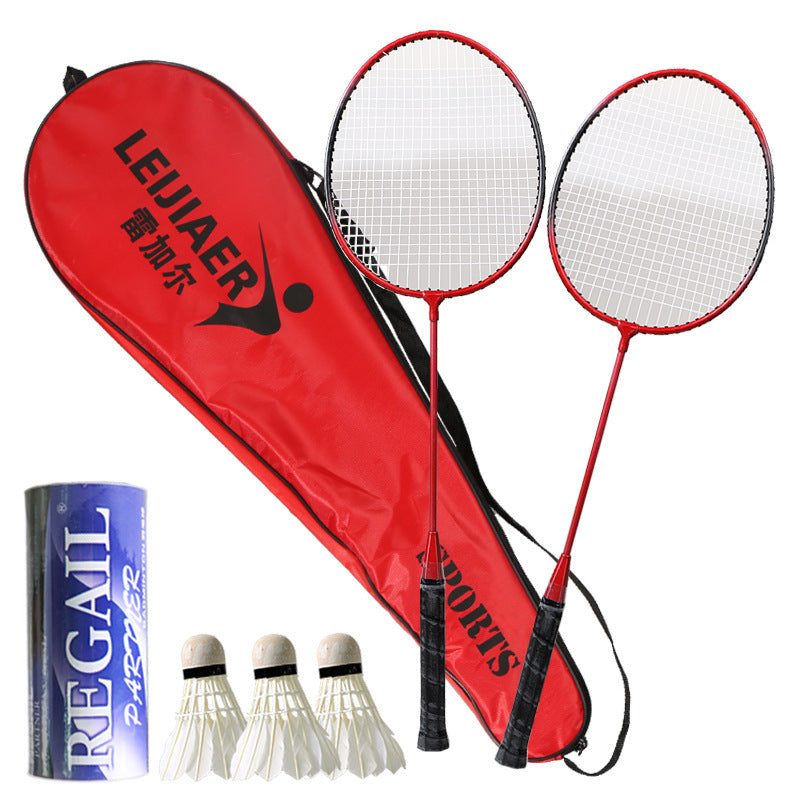 Initiation débutant à la raquette de badminton