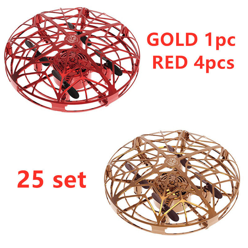Helicóptero volador Mini Drone UFO RC Drone Inducción infrarroja
