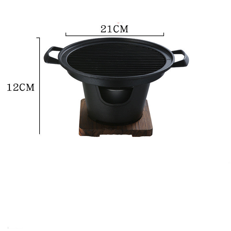 Petit gril de Barbecue antiadhésif pour aliments, petit gril d'intérieur domestique