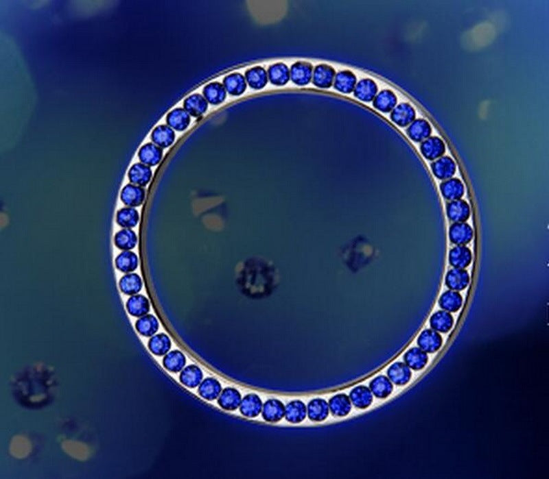 Decoración del anillo de encendido con un solo clic de diamantes