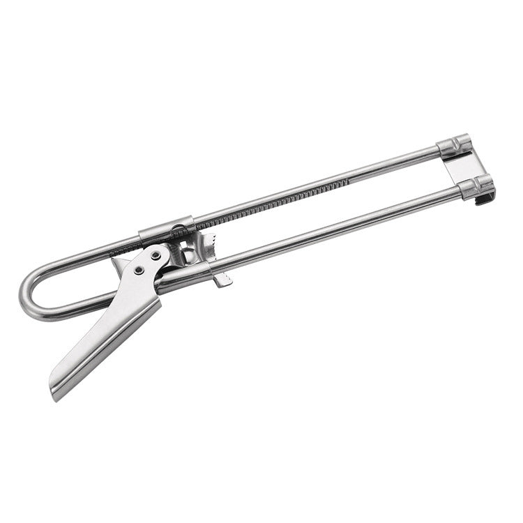 Abridor maestro multifuncional ajustable de acero inoxidable, abridor de latas, abridor de botellas, tapa, pinza, abridor de botellas manual, herramientas de cocina
