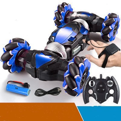 Juguete de coche de escalada de acrobacias con música ligera