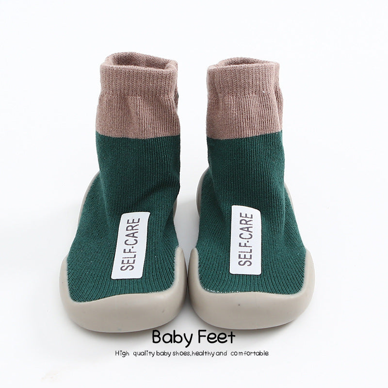 calcetines de bebé zapatos piso zapatos antideslizantes