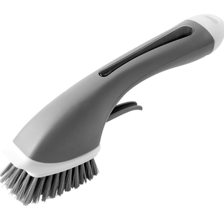 Brosse à vaisselle et à laver les casseroles avec savon liquide pour la vaisselle