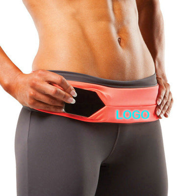 Sac de taille élastique pour hommes, sac de sport, Fitness, course à pied, vente en gros, équitation, Sports de plein air, antivol, sac pour téléphone portable, ceinture de course