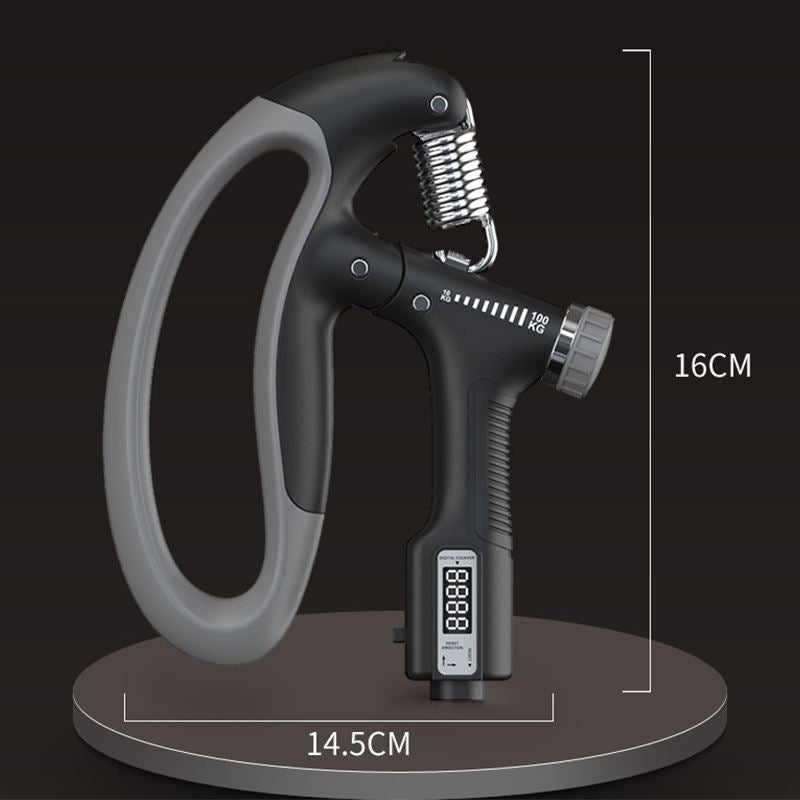 Agarre de mano Entrenador de fuerza de agarre de dedo ajustable Dispositivo de entrenamiento de fuerza de agarre, Dispositivo de rehabilitación de mano, Entrenador de fuerza de agarre, Fortalecedor de antebrazo, Exprimidor de mano Resistencia ajustable