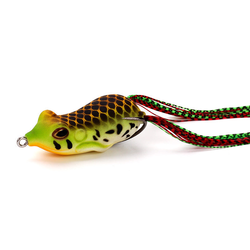 Équipement de pêche nouveau leurre grenouille poisson noir tuer Simulation appât appât de pêche grande grenouille