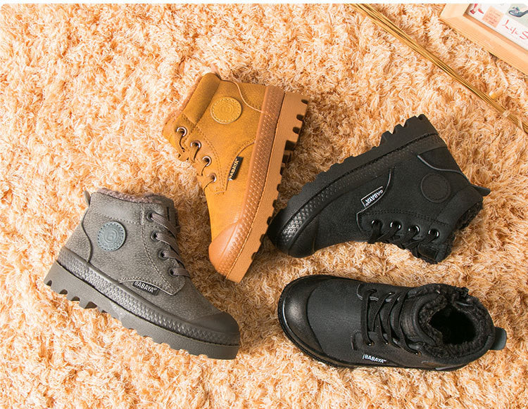 Chaussures Martin en coton pour enfants hiver