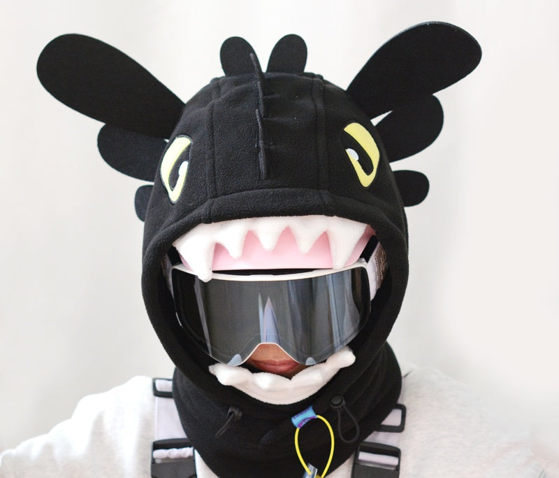 Casque de Protection de Ski, couvre-chef, ours brun, lapin, ours blanc, dessin animé