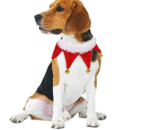 Costume mignon de chat de chien, cape de noël, déguisement d'halloween, chat