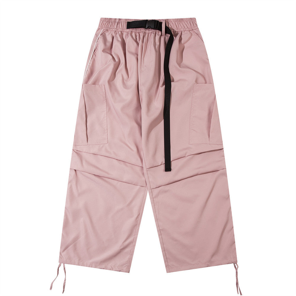 With Belt Functional Sports Quick-drying Workwear Pants
