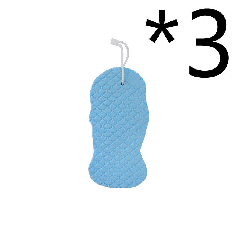 Esponja para frotar el cuerpo 3D, patrón de escamas de pescado, bola de baño tridimensional