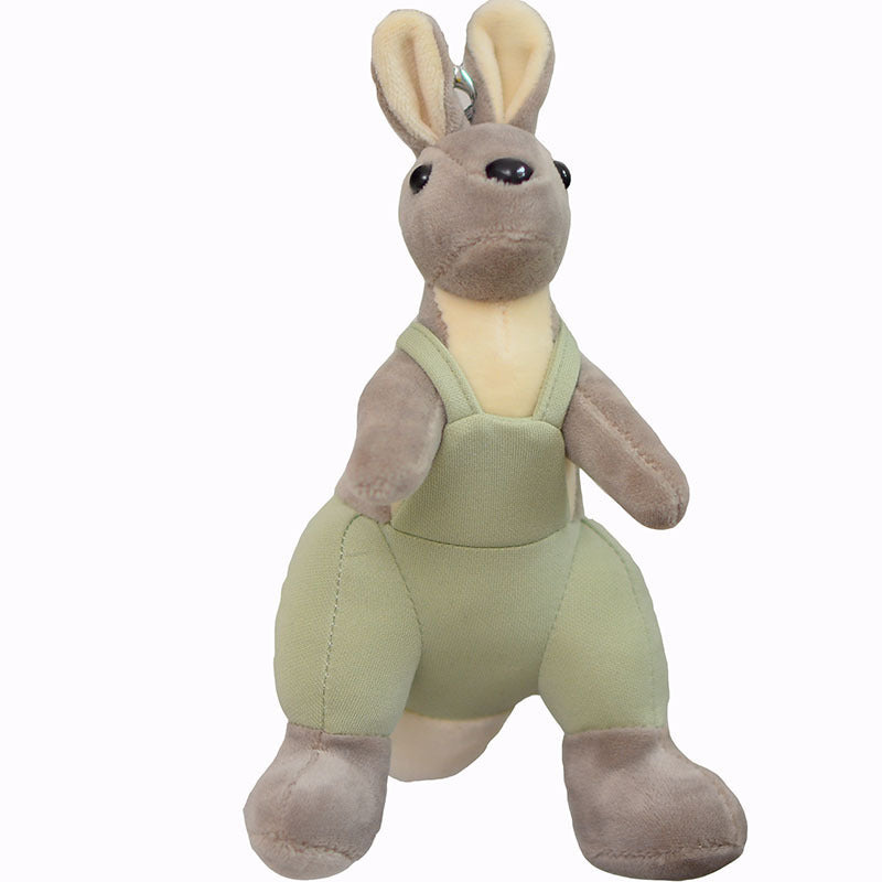 Cartoon Cute Strap Kangaroo Plush Pendant Little Doll