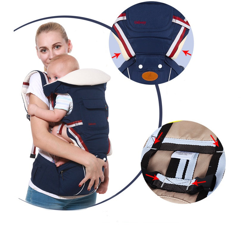 Tabouret de taille pour enfants quatre saisons avec sangle pour bébé respirant