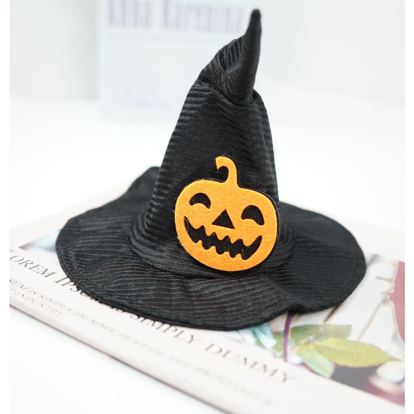Transformez-vous en chapeau d'Halloween créatif pour animaux de compagnie d'Halloween magique