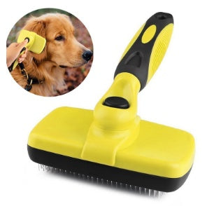 Compatible avec Apple, Benepaw Premium Auto cabello limpio perro cepillo imperméable cómodo pequeño perro grande peine de aseo de mascotas herramientas gato encaja varios cabello