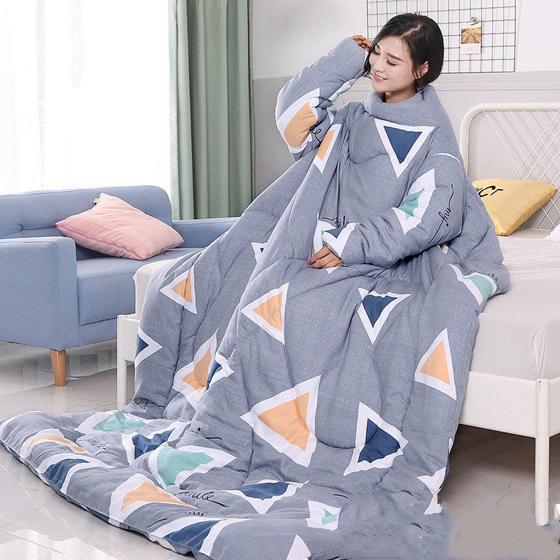 Couette d'hiver paresseuse avec manches