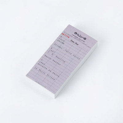 Bloc-notes inscriptible vintage créatif City Notes