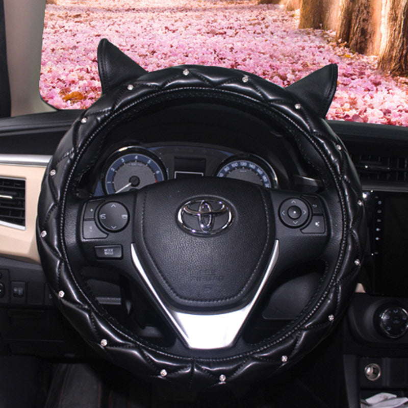 Steering wheel cover