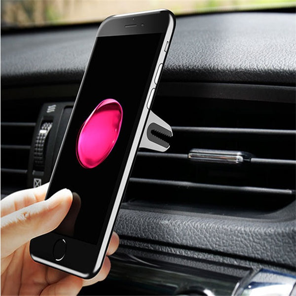 Support spécial de voiture, boucle de téléphone portable, boucle de doigt, personnalité créative, boucle multifonction, sortie d'air, porte-cartes, coque en métal