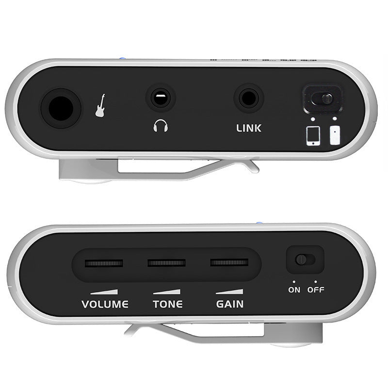 Amplificador de auriculares con distorsión metálica multiefectos