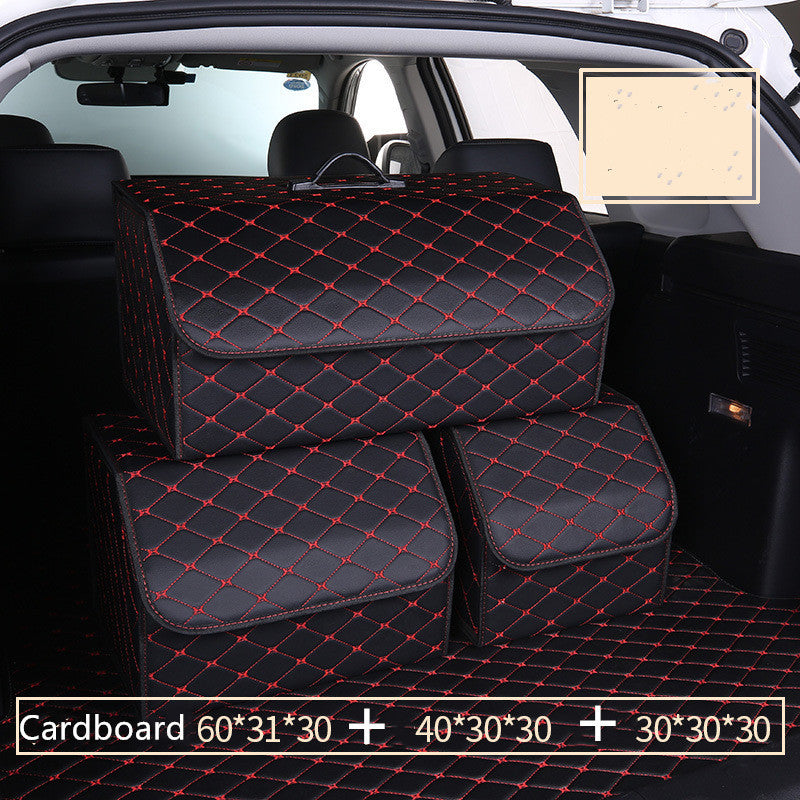 Caja de almacenamiento plegable para maletero de coche de gran capacidad
