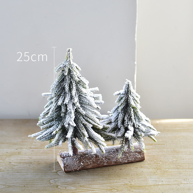 Petit mini sapin de Noël Arbres de décoration de Noël