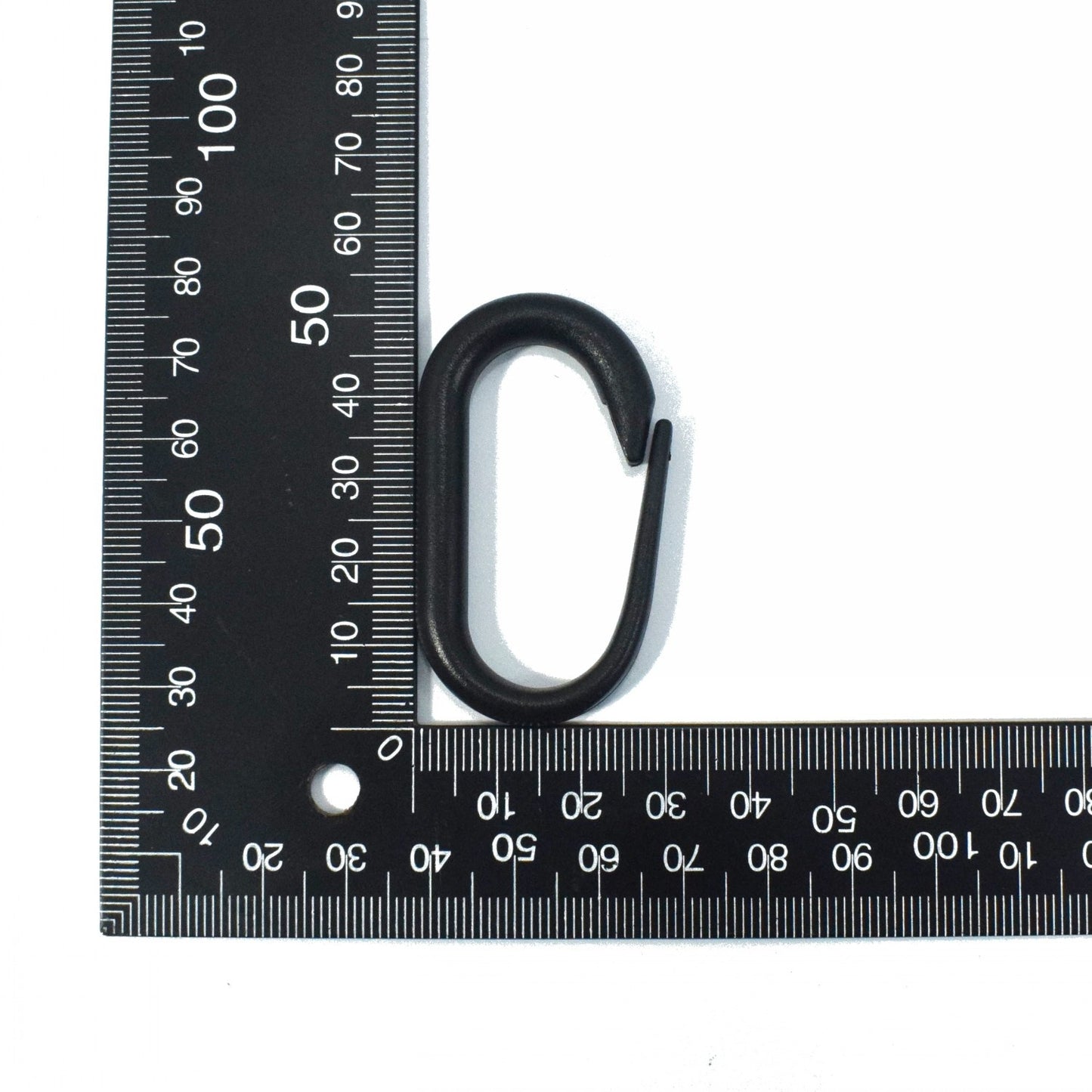 Mousqueton à boucle de suspension ovale en plastique, accessoires de bricolage, accessoires de sac à dos