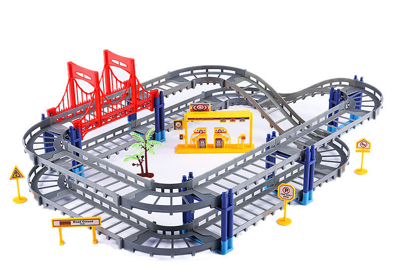 Jouets éducatifs ferroviaires électriques à grande vitesse