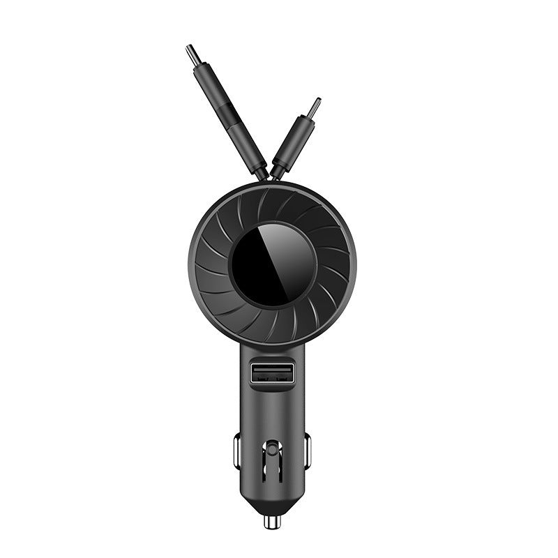 Chargeur de voiture pour téléphone portable, charge rapide
