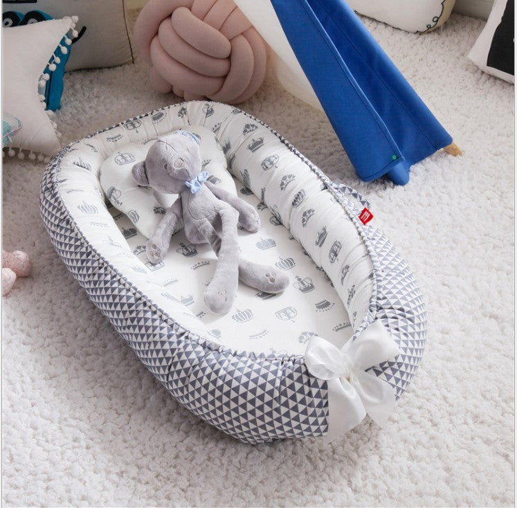 Cama de cuna de algodón