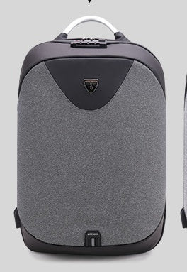 Sac à double bandoulière transfrontalier pour hommes, multifonction, antivol, paquet d'ordinateur de 15.6 pouces, sac britannique de loisirs et d'affaires