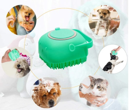 Brosse de douche en Silicone, brosse de douche arrière, baignoire de Massage pour cheveux doux, artefact de gommage