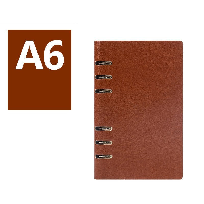 Cahier d'affaires simple à feuilles mobiles