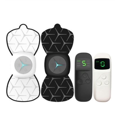 Mini almohadilla de masaje eléctrica USB, 6 modos, 15 fuerzas, decenas, EMS, masajeador relajante de músculos completos