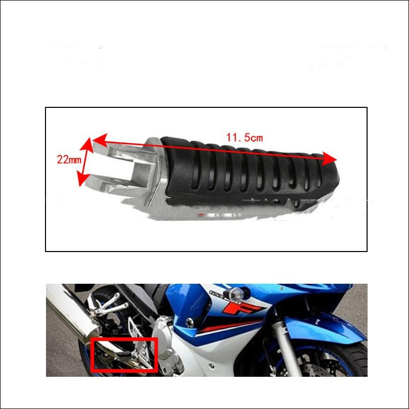 Modification Of Aluminum Alloy Motorcycle Pedals