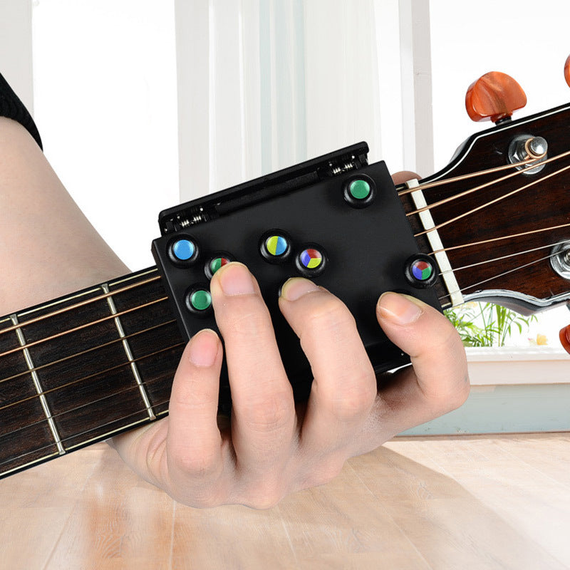 Entrenador de guitarra Práctica Accesorios para guitarra acústica Chord Buddy 21 acordes