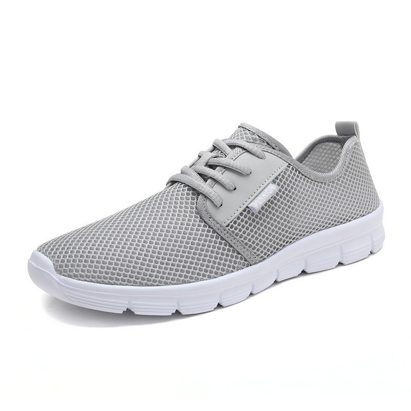 Chaussures de sport décontractées en filet de course sauvage pour hommes