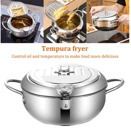 Panier pliant télescopique en acier inoxydable, panier à friture pour frites, outil de cuisine dégraissant