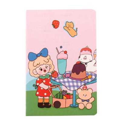 Carnet de notes A5 de dessin animé, 30 feuilles, pour bureau, école, maison
