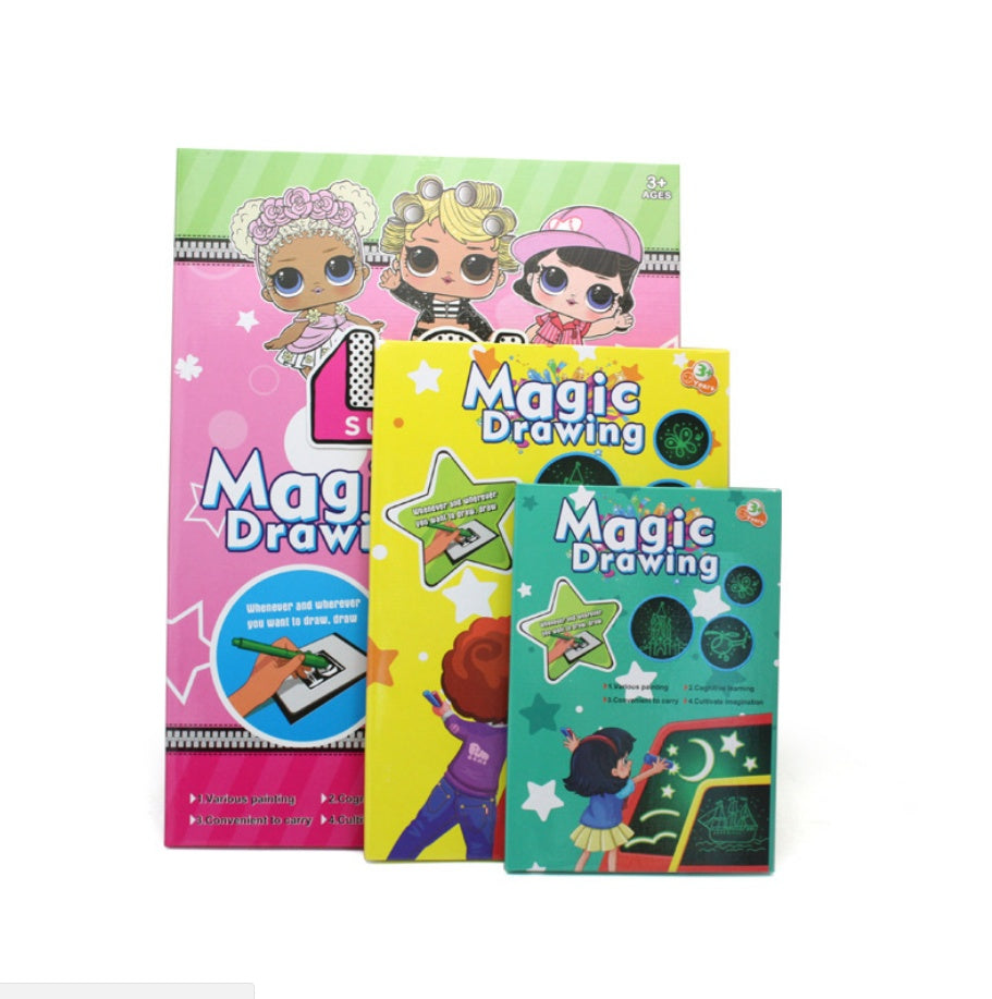 Tablero fluorescente 3D